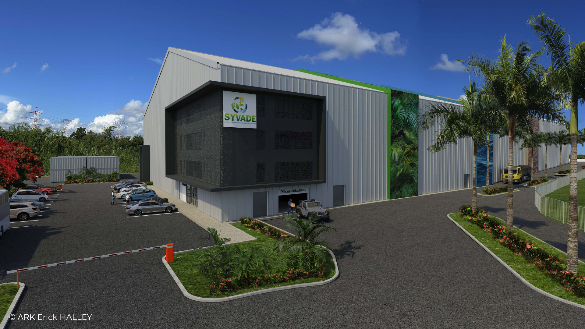 Accompagner le projet de création d'une unité de traitement et de valorisation des déchets en Guadeloupe