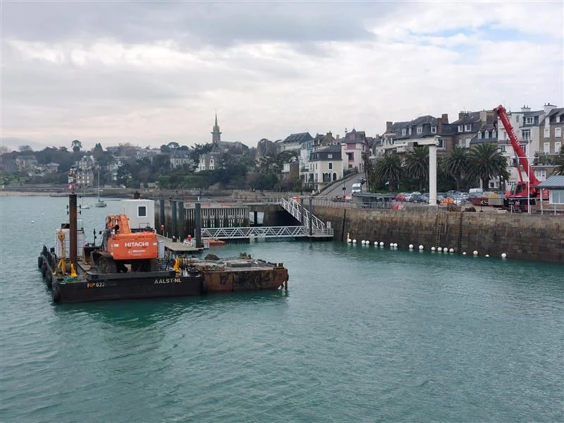Concevoir et suivre le dragage d’entretien du port de Dinard