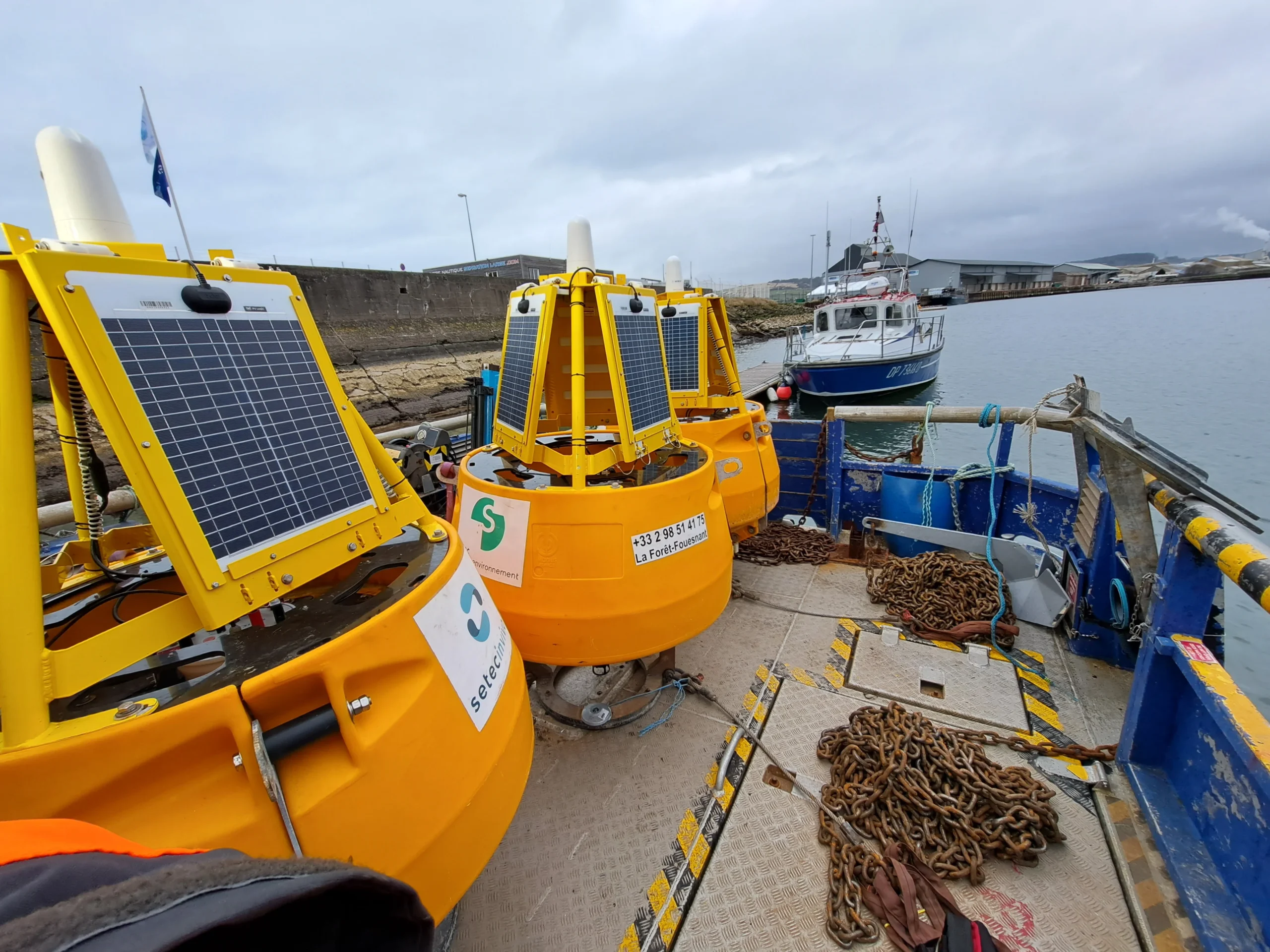 Suivre la turbidité pour le projet de raccordement du parc éolien en mer de Dieppe – Le Tréport